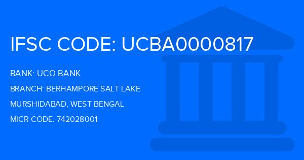 Uco Bank Berhampore Salt Lake Branch IFSC Code