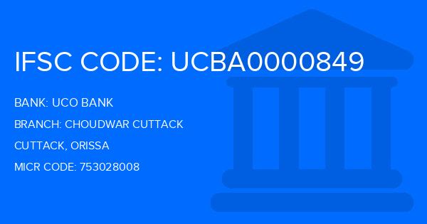 Uco Bank Choudwar Cuttack Branch IFSC Code