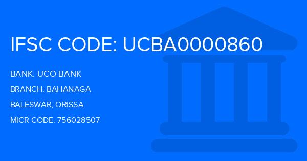 Uco Bank Bahanaga Branch IFSC Code
