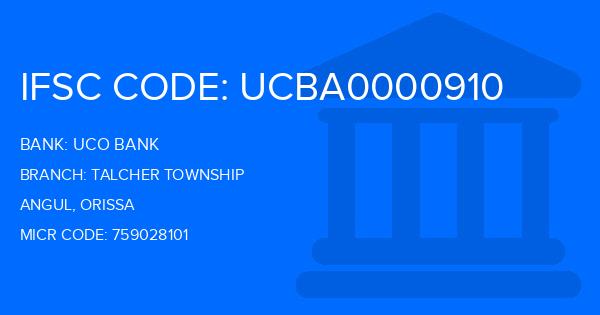 Uco Bank Talcher Township Branch IFSC Code