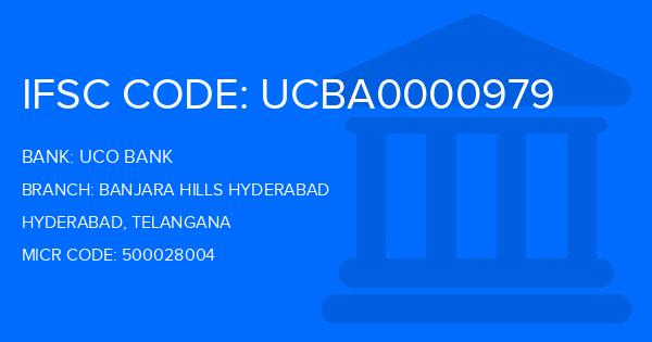 Uco Bank Banjara Hills Hyderabad Branch IFSC Code