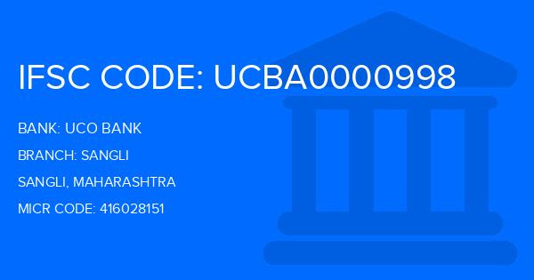 Uco Bank Sangli Branch IFSC Code