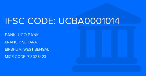 Uco Bank Sehara Branch IFSC Code