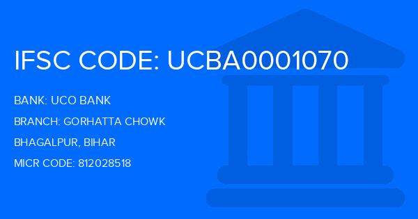 Uco Bank Gorhatta Chowk Branch IFSC Code