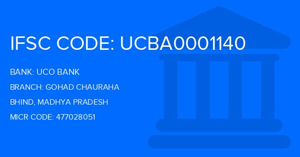 Uco Bank Gohad Chauraha Branch IFSC Code
