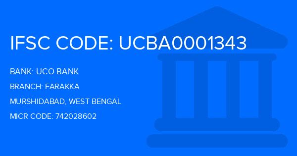Uco Bank Farakka Branch IFSC Code