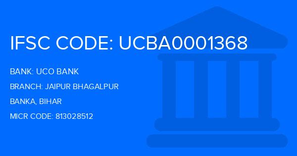 Uco Bank Jaipur Bhagalpur Branch IFSC Code