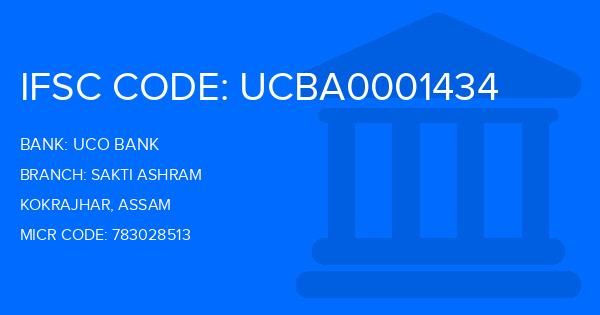Uco Bank Sakti Ashram Branch IFSC Code