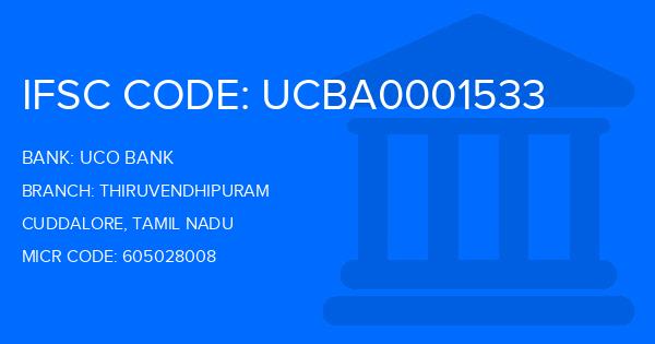 Uco Bank Thiruvendhipuram Branch IFSC Code