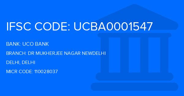 Uco Bank Dr Mukherjee Nagar Newdelhi Branch IFSC Code