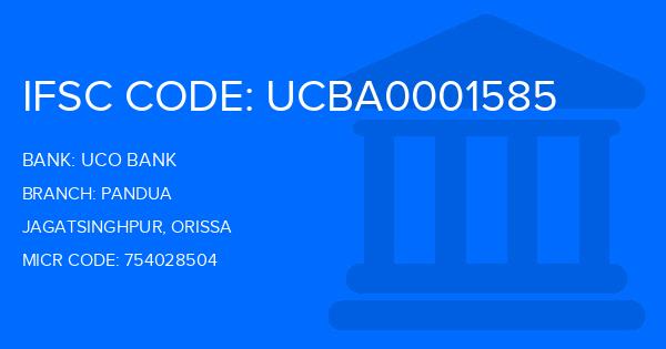 Uco Bank Pandua Branch IFSC Code
