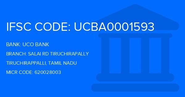Uco Bank Salai Rd Tiruchirapally Branch IFSC Code