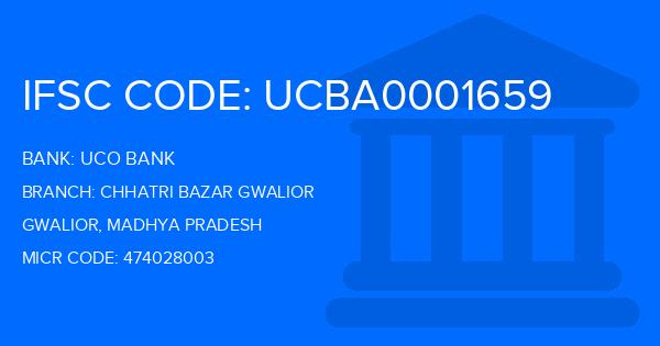 Uco Bank Chhatri Bazar Gwalior Branch IFSC Code