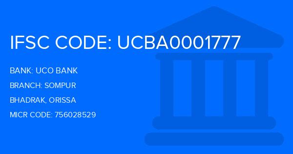 Uco Bank Sompur Branch IFSC Code