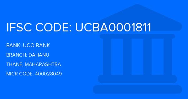 Uco Bank Dahanu Branch IFSC Code