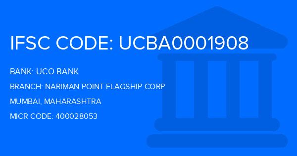 Uco Bank Nariman Point Flagship Corp Branch IFSC Code