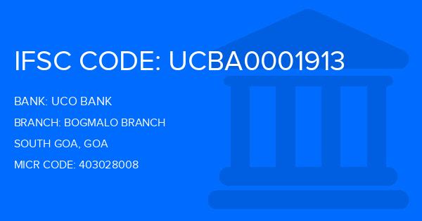 Uco Bank Bogmalo Branch