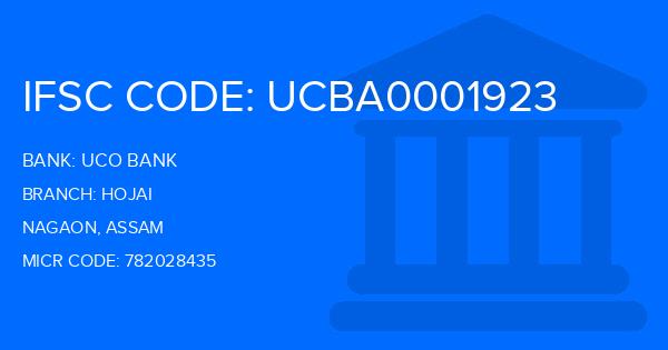 Uco Bank Hojai Branch IFSC Code