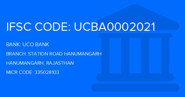 Uco Bank Station Road Hanumangarh Branch IFSC Code