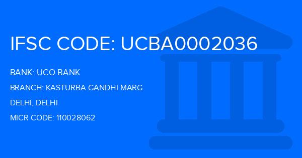 Uco Bank Kasturba Gandhi Marg Branch IFSC Code