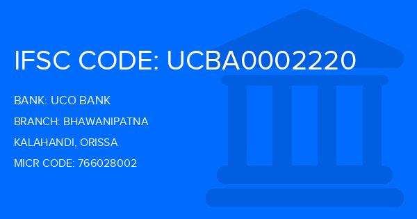 Uco Bank Bhawanipatna Branch IFSC Code