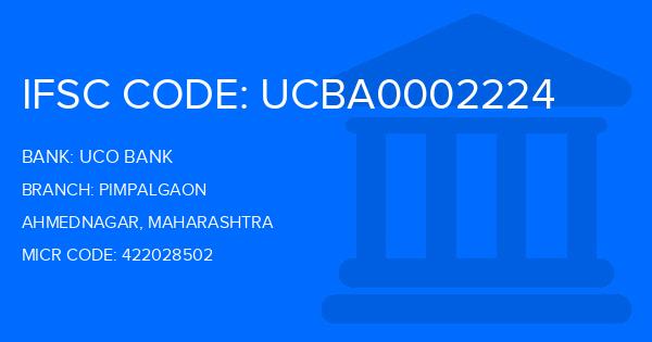Uco Bank Pimpalgaon Branch IFSC Code