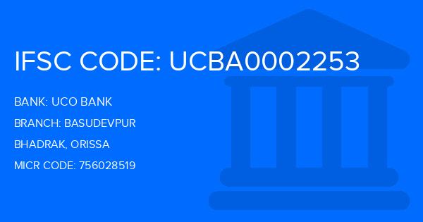 Uco Bank Basudevpur Branch IFSC Code