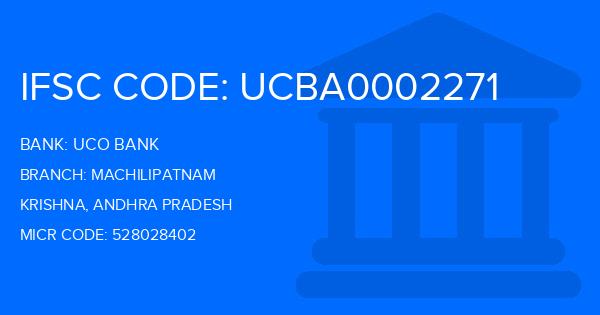 Uco Bank Machilipatnam Branch IFSC Code