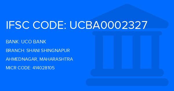 Uco Bank Shani Shingnapur Branch IFSC Code