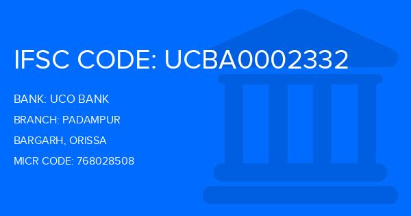Uco Bank Padampur Branch IFSC Code