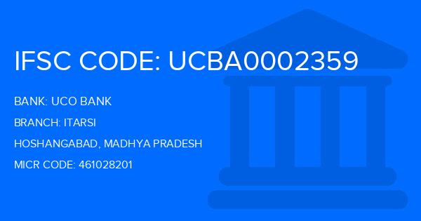 Uco Bank Itarsi Branch IFSC Code