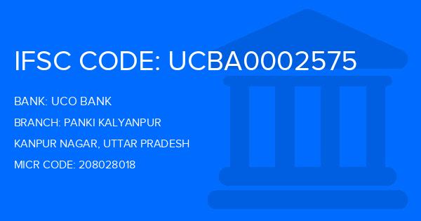 Uco Bank Panki Kalyanpur Branch IFSC Code
