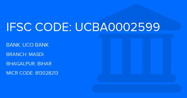 Uco Bank Masdi Branch IFSC Code