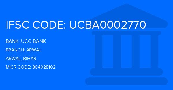 Uco Bank Arwal Branch IFSC Code