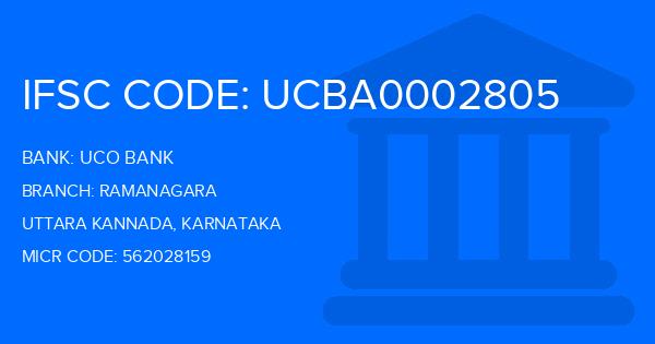 Uco Bank Ramanagara Branch IFSC Code
