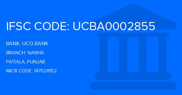 Uco Bank Nabha Branch IFSC Code