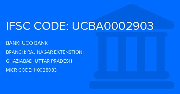 Uco Bank Raj Nagar Extenstion Branch IFSC Code