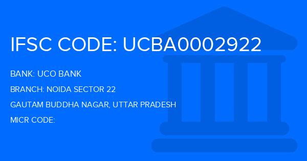 Uco Bank Noida Sector 22 Branch IFSC Code