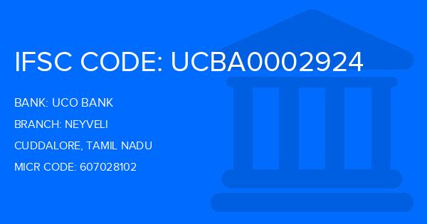 Uco Bank Neyveli Branch IFSC Code