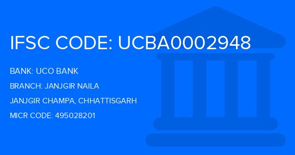 Uco Bank Janjgir Naila Branch IFSC Code