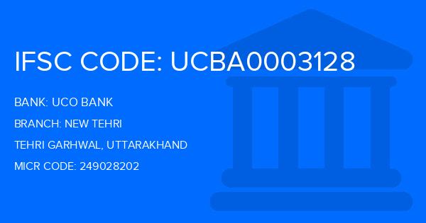 Uco Bank New Tehri Branch IFSC Code