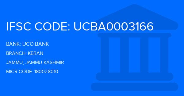 Uco Bank Keran Branch IFSC Code