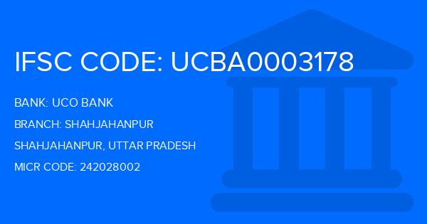 Uco Bank Shahjahanpur Branch IFSC Code