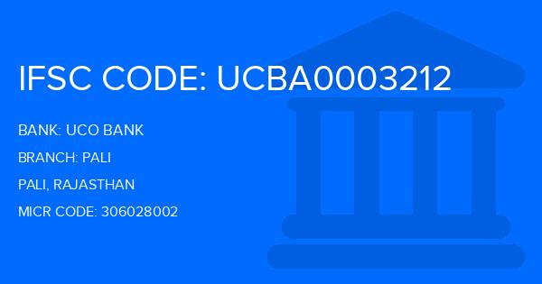 Uco Bank Pali Branch IFSC Code