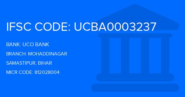 Uco Bank Mohaddinagar Branch IFSC Code