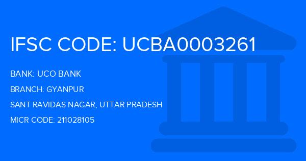 Uco Bank Gyanpur Branch IFSC Code