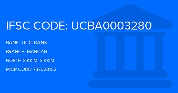 Uco Bank Mangan Branch IFSC Code