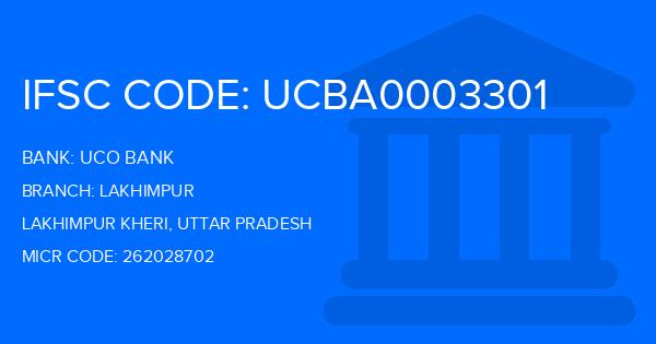 Uco Bank Lakhimpur Branch IFSC Code