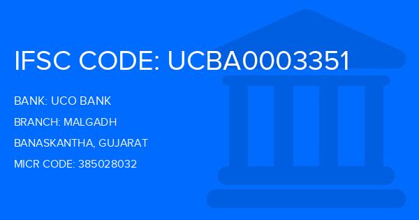 Uco Bank Malgadh Branch IFSC Code
