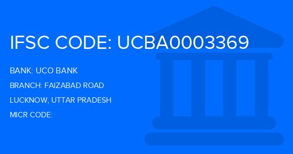 Uco Bank Faizabad Road Branch IFSC Code